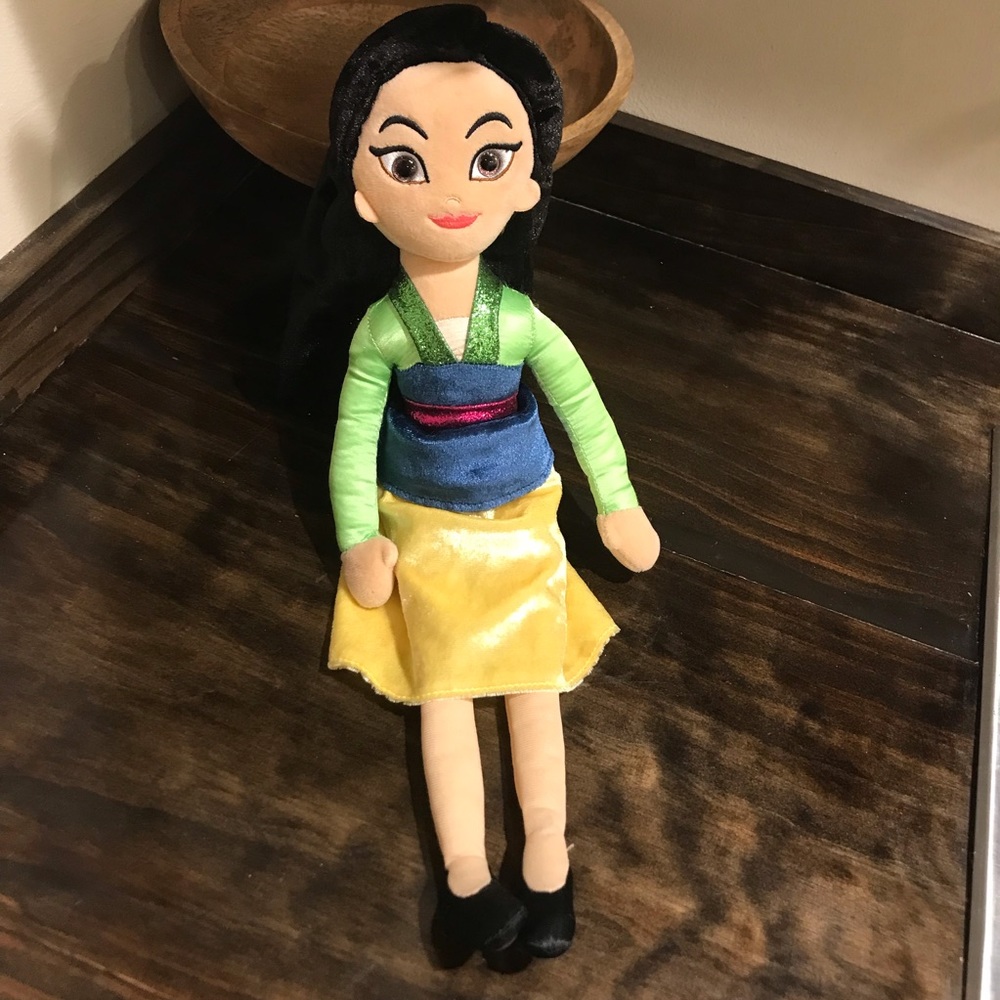 Disney Ty Sparkle 16" Mulan Soft Plush Stuffed Doll - Picture 7 of 8